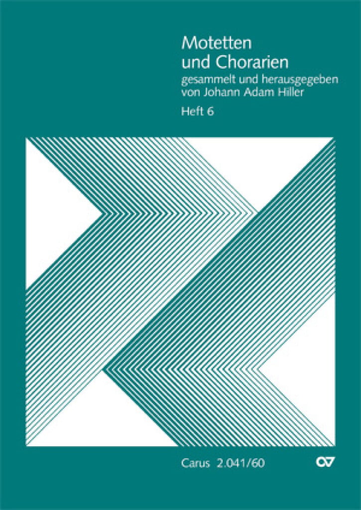 Motetten und Chorarien, Heft 6